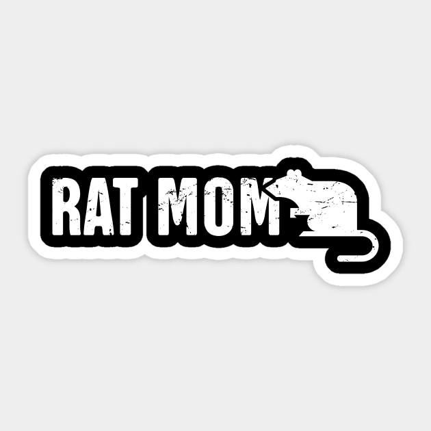 Rat Mom | Cute Funny Gift Sticker by MeatMan